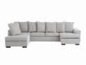 CHICAGO Large U-Soffa Ljusgrå