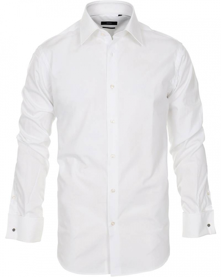 Laura Regular Fit Shirt Double Cuff White i gruppen Kläder / Skjortor hos AIR 2 (11000411r)